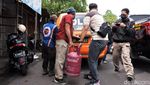 Penampakan Lokasi Ledakan Keras yang Rusak Rumah di Kota Mojokerto