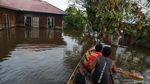 Potret Banjir Terparah di Kalimantan Tengah