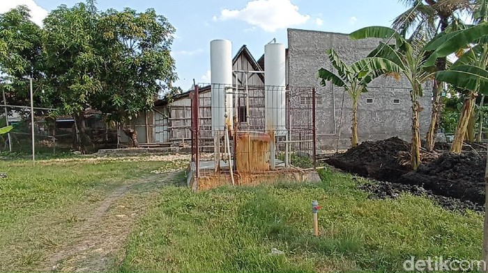 Sumber gas alam di Desa Rajeg, Godong, Grobogan