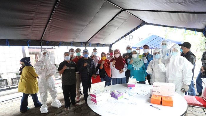 Swab antigen di Bandung