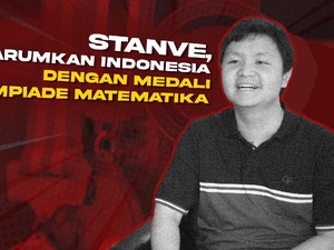 Sosok Stanve, Jago Matematika Tingkat Dunia Asal Tangerang