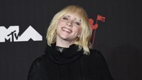 Billie Eilish juga mendapatkan piala video for good lewat lagu Your Power. Foto: Evan Agostini/ Invision/AP/Evan Agostini