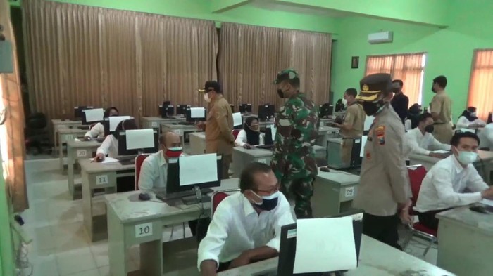 Enam Peserta Seleksi Guru PPPK di Tulungagung Reaktif Antigen