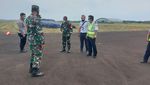 Potret Heli BBKFP Kemenhub yang Jatuh Terguling, Ekornya Patah