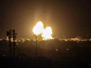Warganya Luka-luka Kena Tembakan, Israel Gempur Posisi Hamas di Gaza