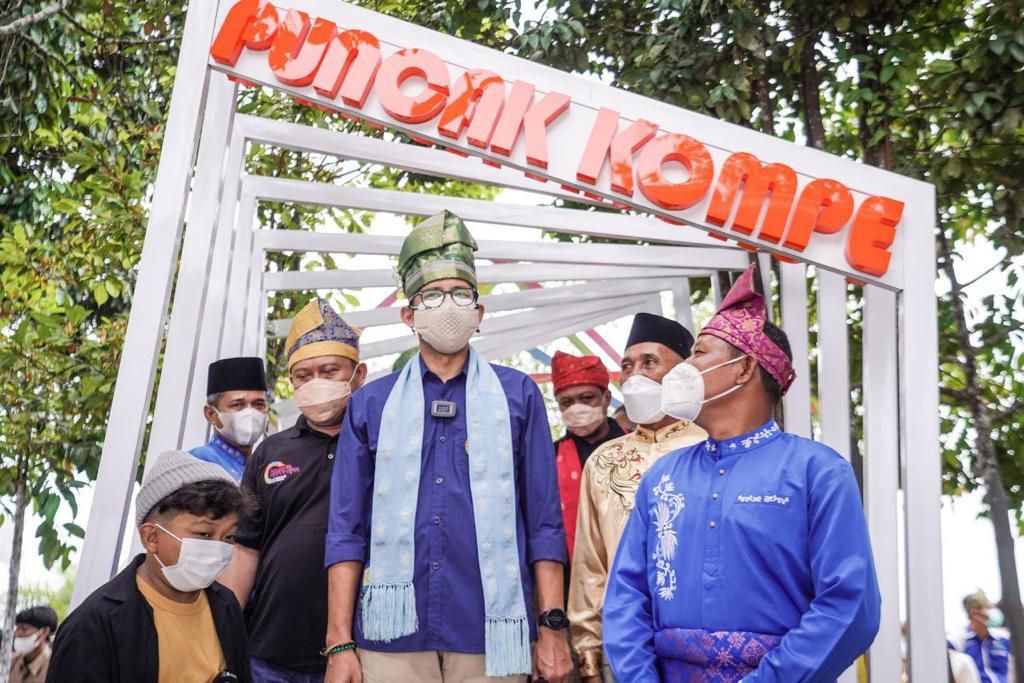 Kunjungan Sandiaga di Riau, September 2021