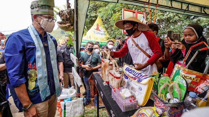 Kunjungan Sandiaga di Riau, 11 September 2021