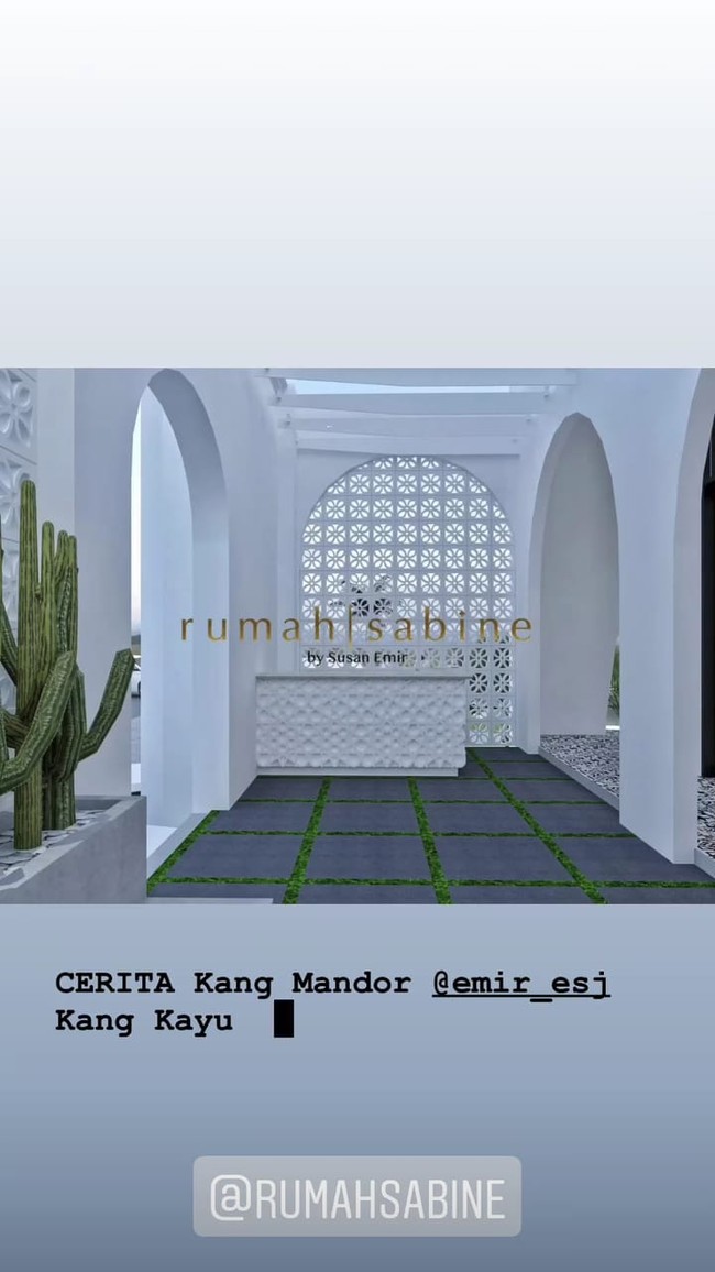 Masjid impian Ivan Gunawan ini akan segera direalisasikan dalam waktu dekat. Bagaiman menurutmu desain dari masjid Ivan Gunawan ini? Foto: Instagram