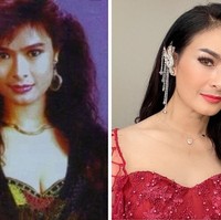 Penampilan Iis Dahlia dulu dan kini juga terlihat cukup jauh berbeda. Namun jika diperhatikan, wajah Iis sendiri tidak banyak berubah, hanya gaya rambut dan penampilannya saja yang terlihat berbeda. Penampilan Iis Dahlia saat ini justru terlihat lebih muda dan fresh. Foto: Instagram/@ayutingting92