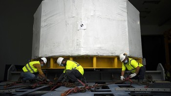 Bagian pertama dari magnet raksasa ini disebut memiliki kekuatan medan magnet yang disebut bisa mengangkat pesawat terbang.  