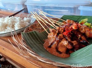 Dibuat dari Payudara Sapi, Sate Jando Dibilang Rasanya Aneh