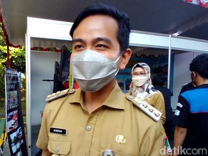 Wali Kota Solo Gibran Rakabuming Raka, Senin (13/9/2021).