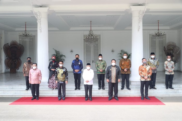 Wapres Puji 5 Provinsi-Kabupaten Catat Peningkatan Produksi Padi