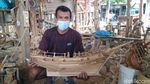 Curhat Perajin Miniatur Kapal: Ekspor Sedang Loyo
