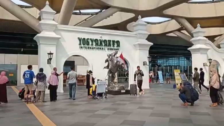 DIY Turun Level PPKM, Bandara YIA Catat Pertumbuhan Penumpang saat Weekend