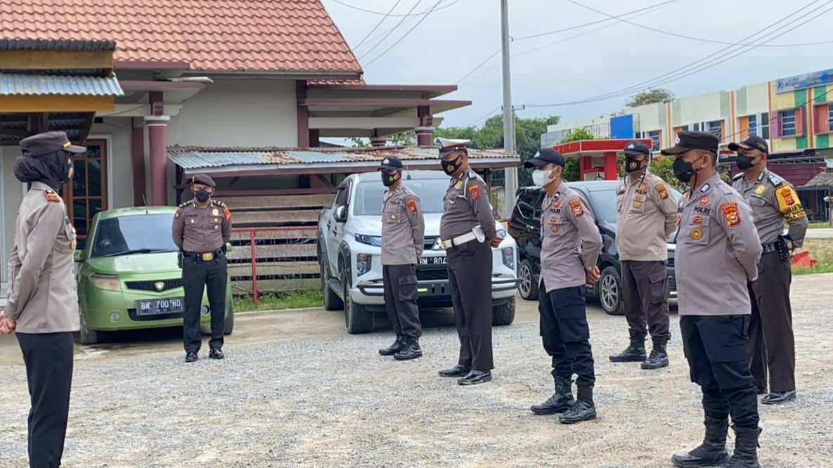 Kapolsek Batang Gansal, Ipda Nadya Ayu