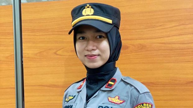 Kapolsek Batang Gansal, Ipda Nadya Ayu