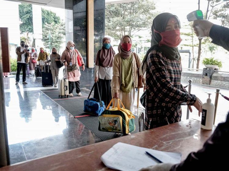 Foto: Akomodasi untuk Nakes Penanganan COVID yang Disiapkan Kemenparekraf