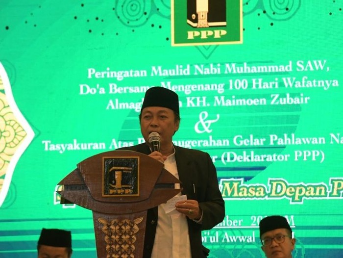Ketua Majelis Syariah DPP PPP KH Mustofa Aqil Siradj
