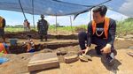 Kemegahan Gerbang Istana Paman Hayam Wuruk di Situs Kumitir