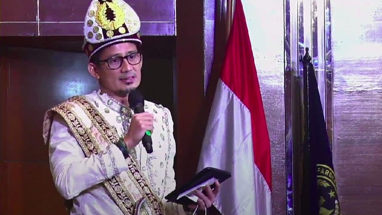 Menparekraf Sandiaga Uno
