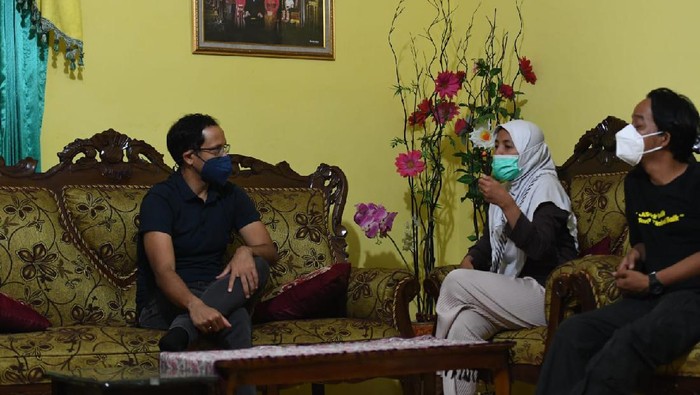 Nadiem Makarim menginap di rumah guru penggerak