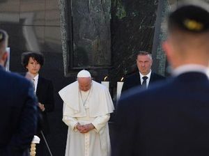Di Depan Monumen Holocaust Slovakia, Paus Fransiskus Utarakan Rasa Malu
