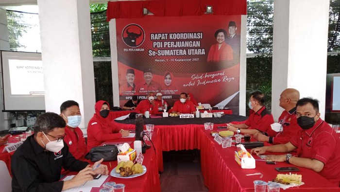 Rapat DPRD PDIP Sumut (dok. PDIP)
