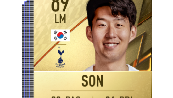 17. Heung Min Son: Gelandang andalan Tottenham Hotspur ini selalu konsisten sebagai penyerang andal. Foto: EA Sports