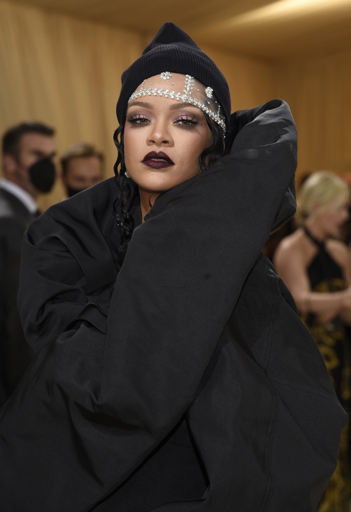 Rihanna Rihanna attends The Metropolitan Museum of Art's Costume Institute benefit gala celebrating the opening of the