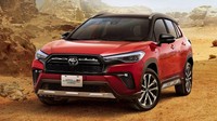 Dari segi desain, Corolla Cross GR Sport mendapat bumper depan yang didesain ulang dengan grill yang lebih mirip Hilux. Foto: Pool