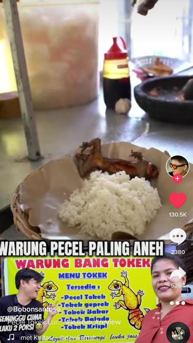 Viral Warung Jual Tokek Geprek, Ini 5 Klaim Khasiat Makan Daging Tokek