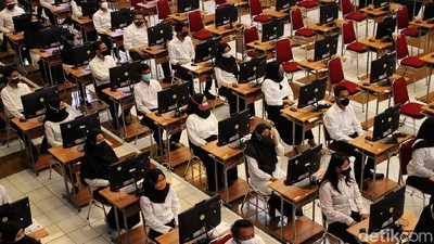 Begini Suasana Tes Calon ASN dan PPPK di UNS