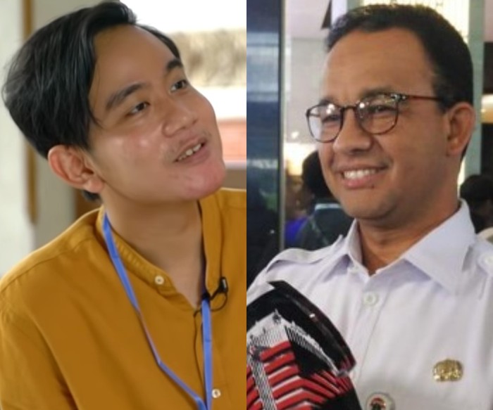 Ilustrasi: Gibran Rakabuming dan Anies Baswedan (Repro detikcom)