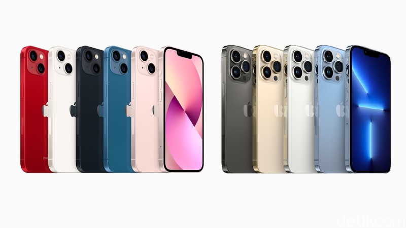 iPhone 13, iPhone 13 Mini, iPhone 13 Pro dan iPhone 13 Pro Max
