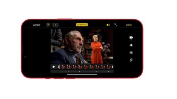 Diberikan fitur Sinematic Mode. Foto: Apple