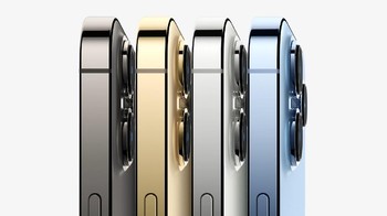 Apple merilis iPhone 13 Pro dalam empat varian warna, yakni Graphite, Gold, Silver dan Siera Blue Foto: Apple
