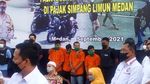 Penampakan Tumpukan Emas 6,8 Kg Jarahan Perampok Bersenpi di Medan