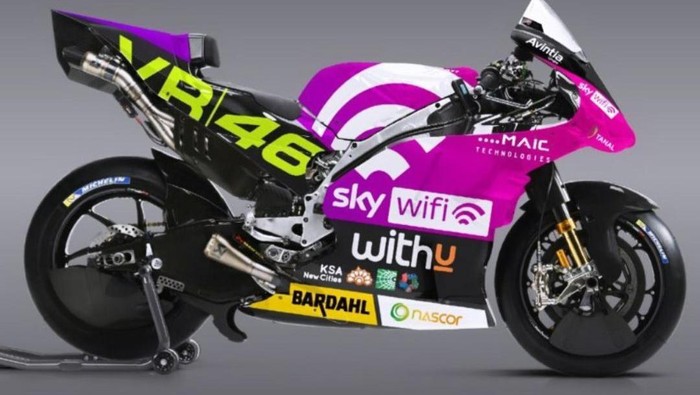 Livery baru motor MotoGP Sky VR46 Avintia
