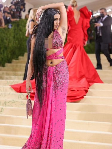 NEW YORK, NEW YORK - SEPTEMBER 13: Lourdes Leon attends The 2021 Met Gala Celebrating In America: A Lexicon Of Fashion at Metropolitan Museum of Art on September 13, 2021 in New York City. (Photo by Dimitrios Kambouris/Getty Images for The Met Museum/Vogue )