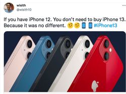 Meme Kocak Sindir iPhone 13 Kembaran iPhone 12
