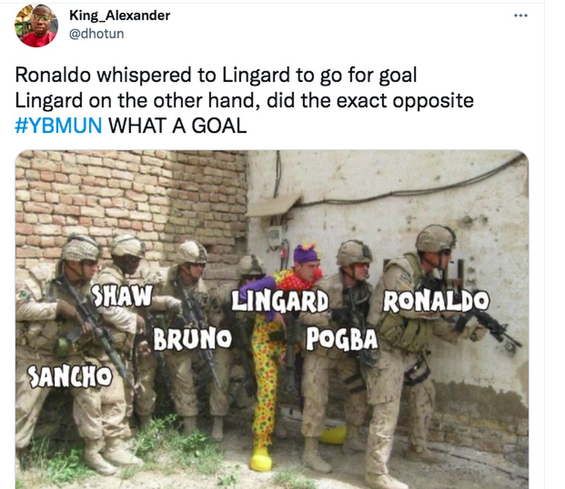Meme lord lingard