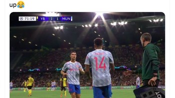 Masuknya Lingard menggantikan Ronaldo ternyata menjadi awal petaka buat MU. Foto: Twitter