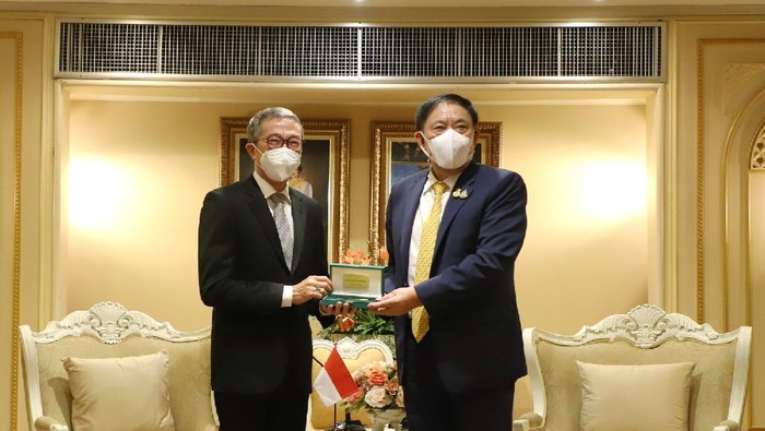 Pertemuan Gubernur Bangkok dengan Duta Besar RI untuk Bangkok
