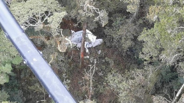 Pesawat Rimbun Air yang sempat dilaporkan hilang, ditemukan jatuh di Sugapa, Papua