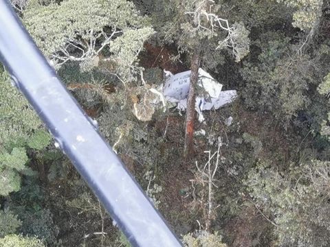 Pesawat Rimbun Air yang sempat dilaporkan hilang, ditemukan jatuh di Sugapa, Papua