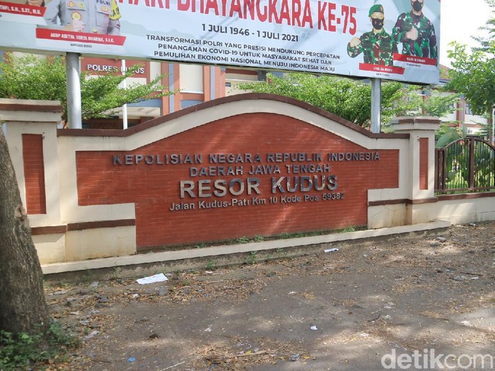 Polres Kudus, Rabu (15/9/2021).