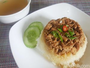 Resep Nasi Tim Ayam Jamur yang Lembut dan Berkuah Gurih