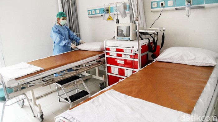 Bed occupancy rate (BOR) atau keterisian tempat tidur isolasi COVID-19 nasional sudah menurun drastis hingga saat ini. Salah satunya di RS Hermina Sunter Agung.