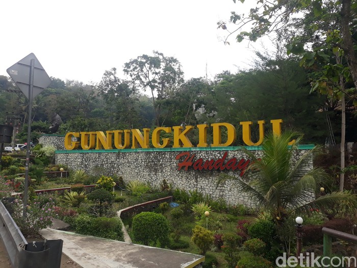 Tapal Batas Kabupaten Gunungkidul, Daerah Istimewa Yogyakarta(DIY), Rabu (15/9/2021).